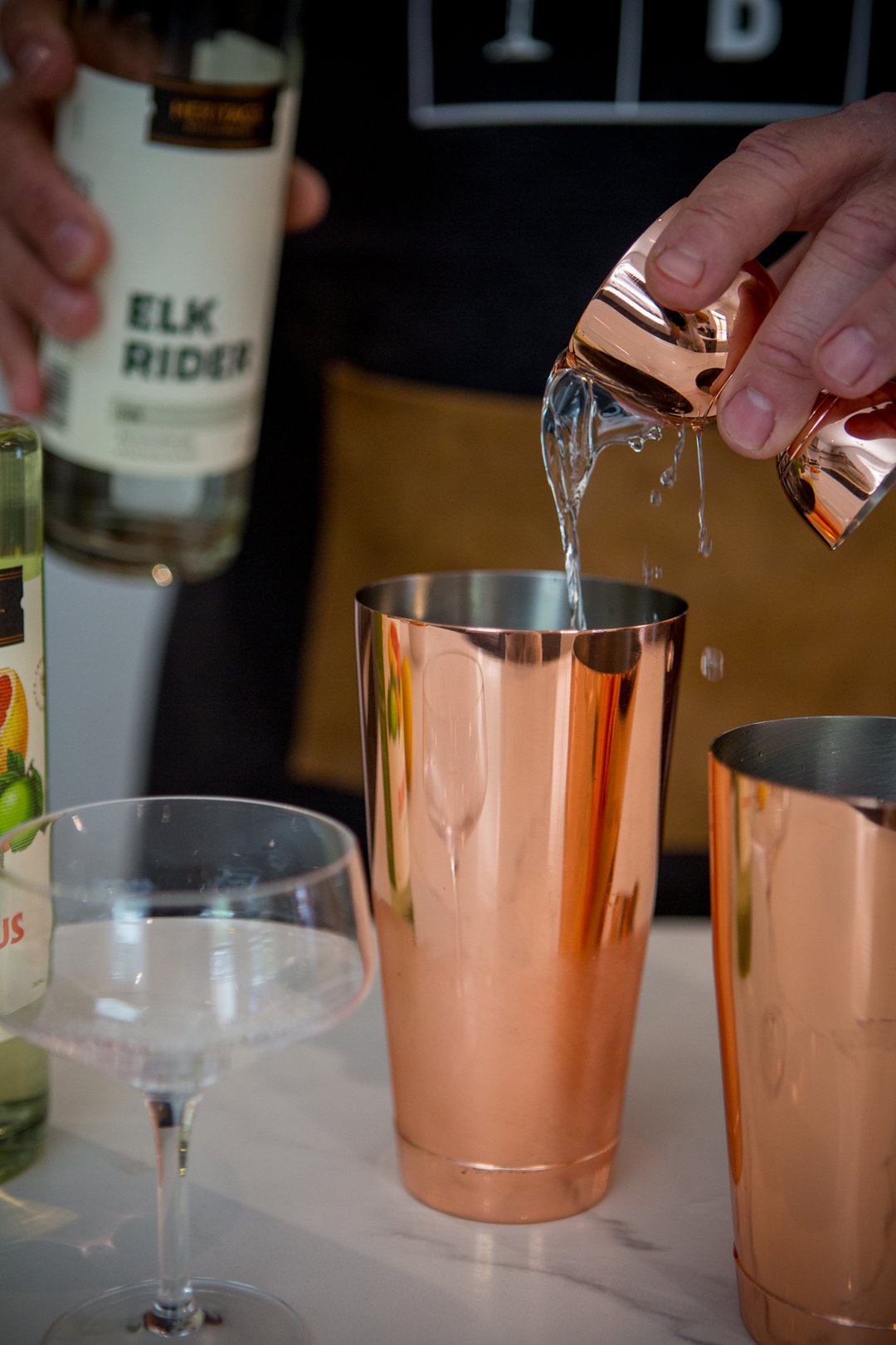 gold heavyweight cocktail shaker 4