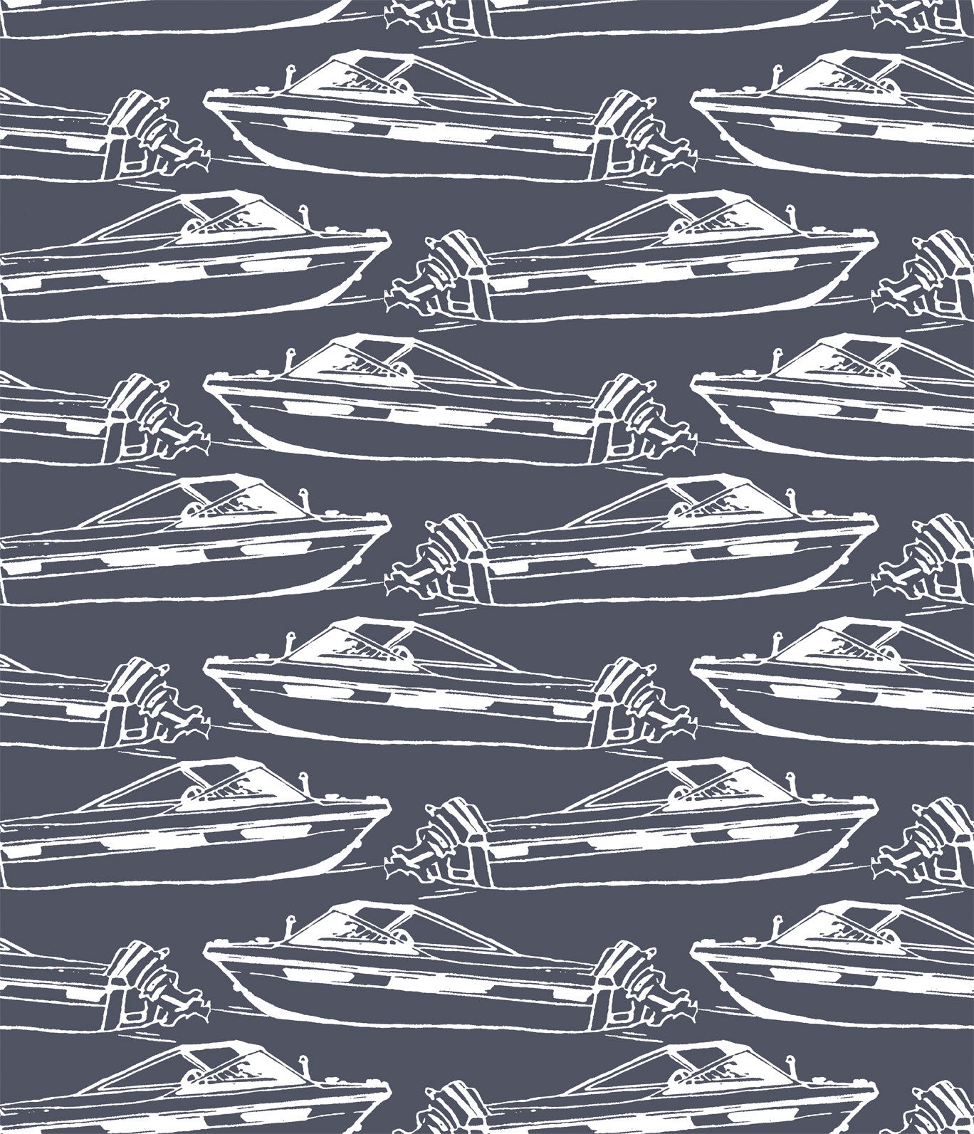 Boating Wallpaper in Pebble design by Aimee Wilder