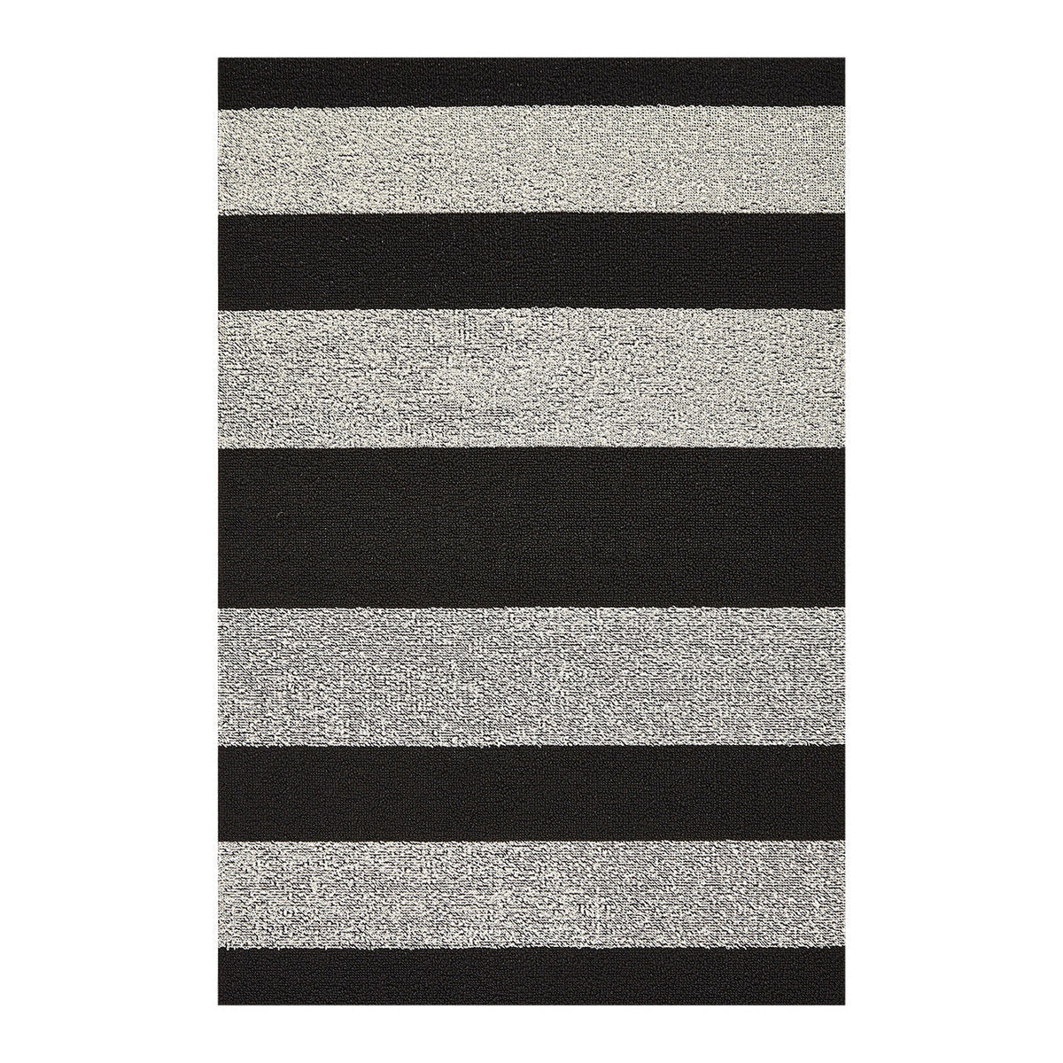 Bold Stripe Black White Shag Chilewich Chw 200126 002 1