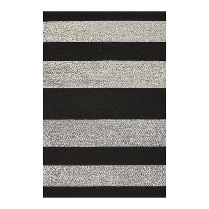 Bold Stripe Black White Shag Chilewich Chw 200126 002 1