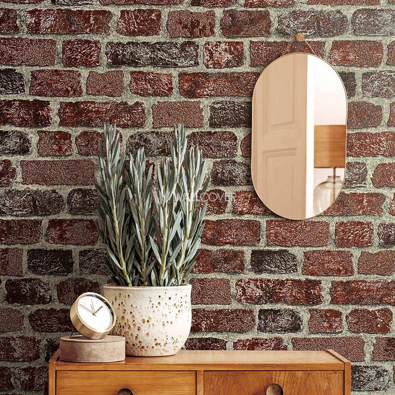Brick Wall Granulate 58408 Wallpaper by BD Wall