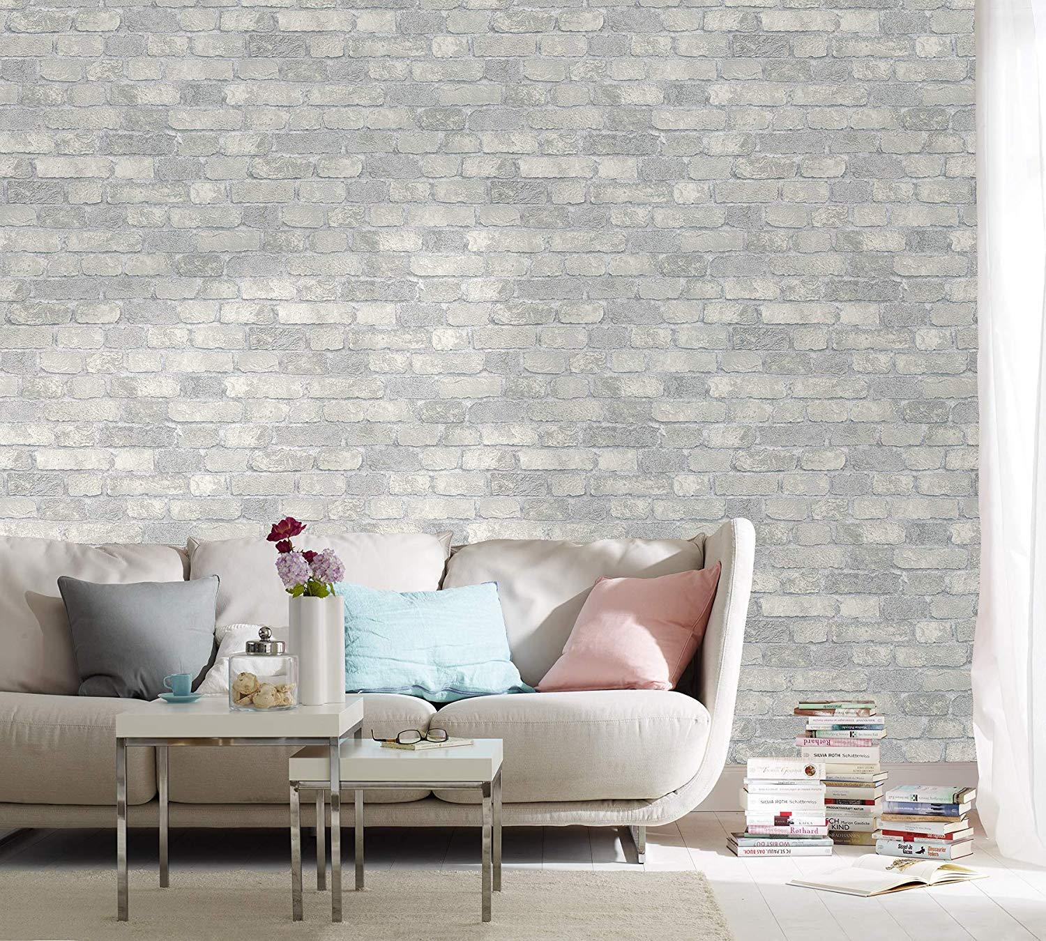 Brick Wall Granulate 58411 Wallpaper by BD Wall