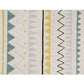 Azteca Natural Rug in Vintage Blue design by Lorena Canals