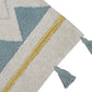 Azteca Natural Rug in Vintage Blue design by Lorena Canals