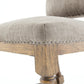 Jute Dining Chair In Taupe