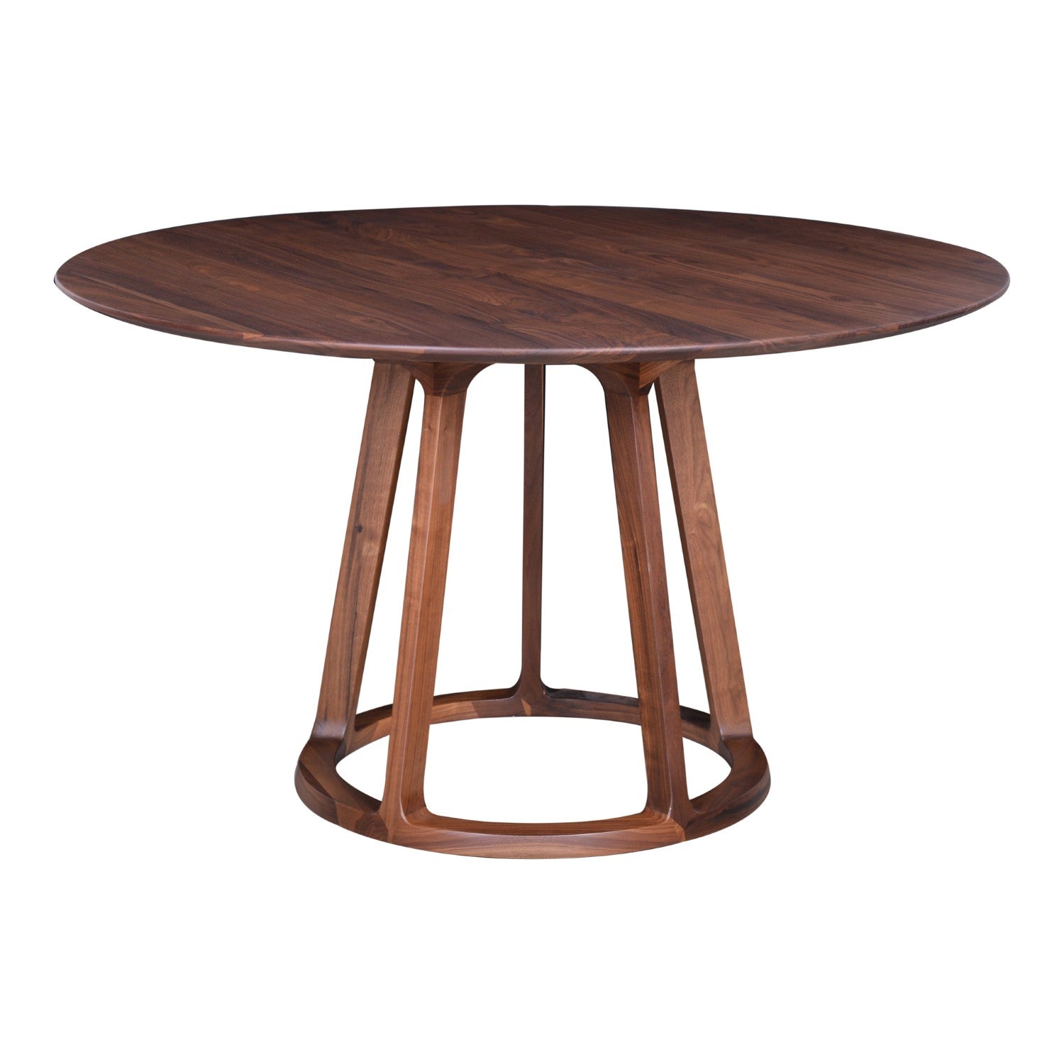 Aldo Round Dining Table Walnut 1