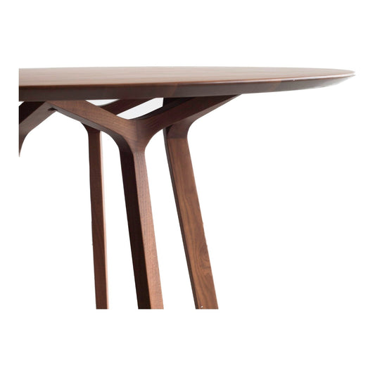 Aldo Round Dining Table Walnut 2