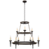Dorset Large Torch Chandelier by Chapman & Myers