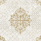 Damask Mottled Wallpaper in Rose Gold
