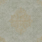 Damask Mottled Wallpaper in Grey/Gold