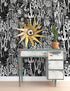 Sample Cactus Spirit Wallpaper in Contrast design by Aimee Wilder