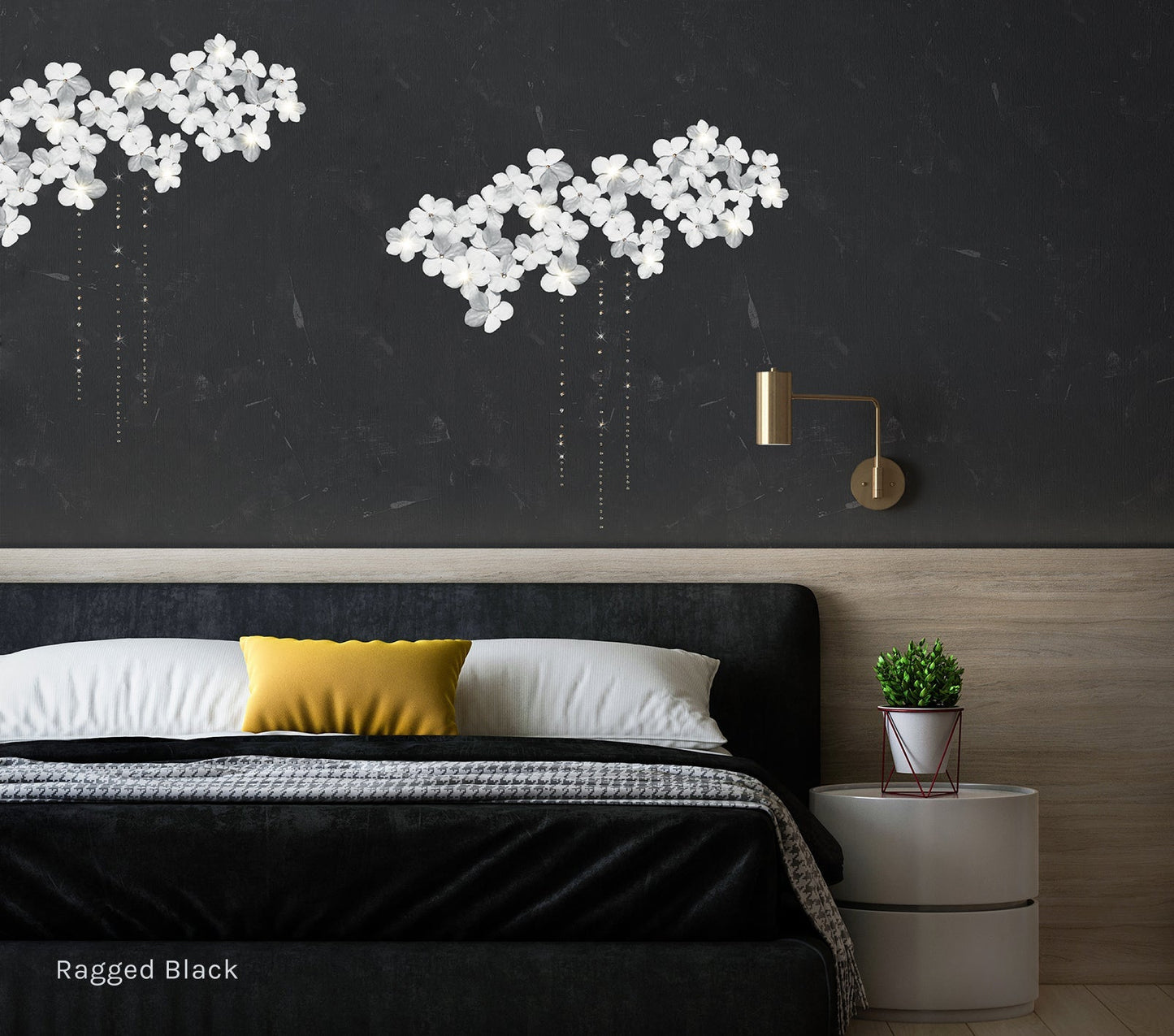 Cloud LED Wallpaper in Various Colors by Meystyle