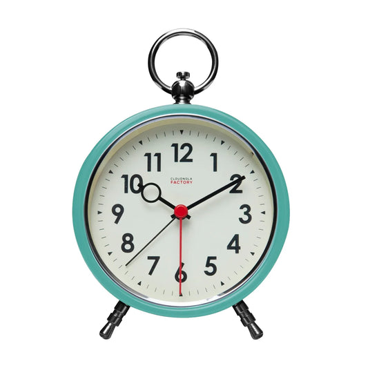 factory turquoise xl wall clock by cloudnola sku0190 2