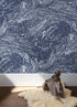 Cosmic Splash Wallpaper in Lazurite design by Aimee Wilder