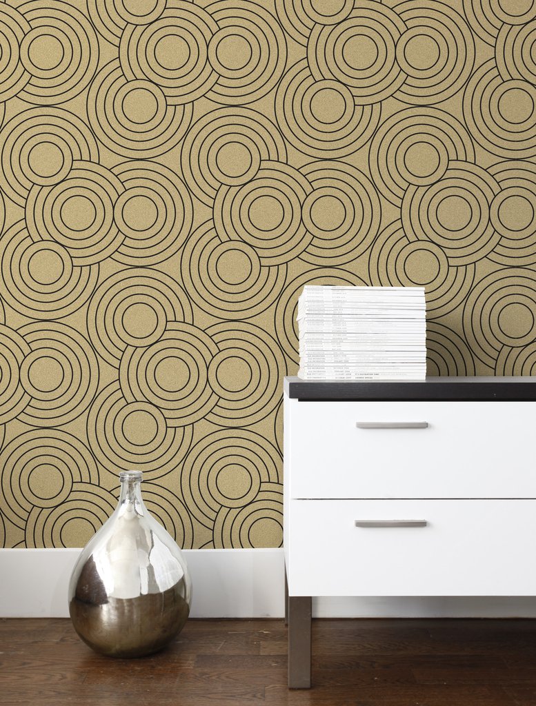 Crop Circles Wallpaper in Eclipse design by Aimee Wilder