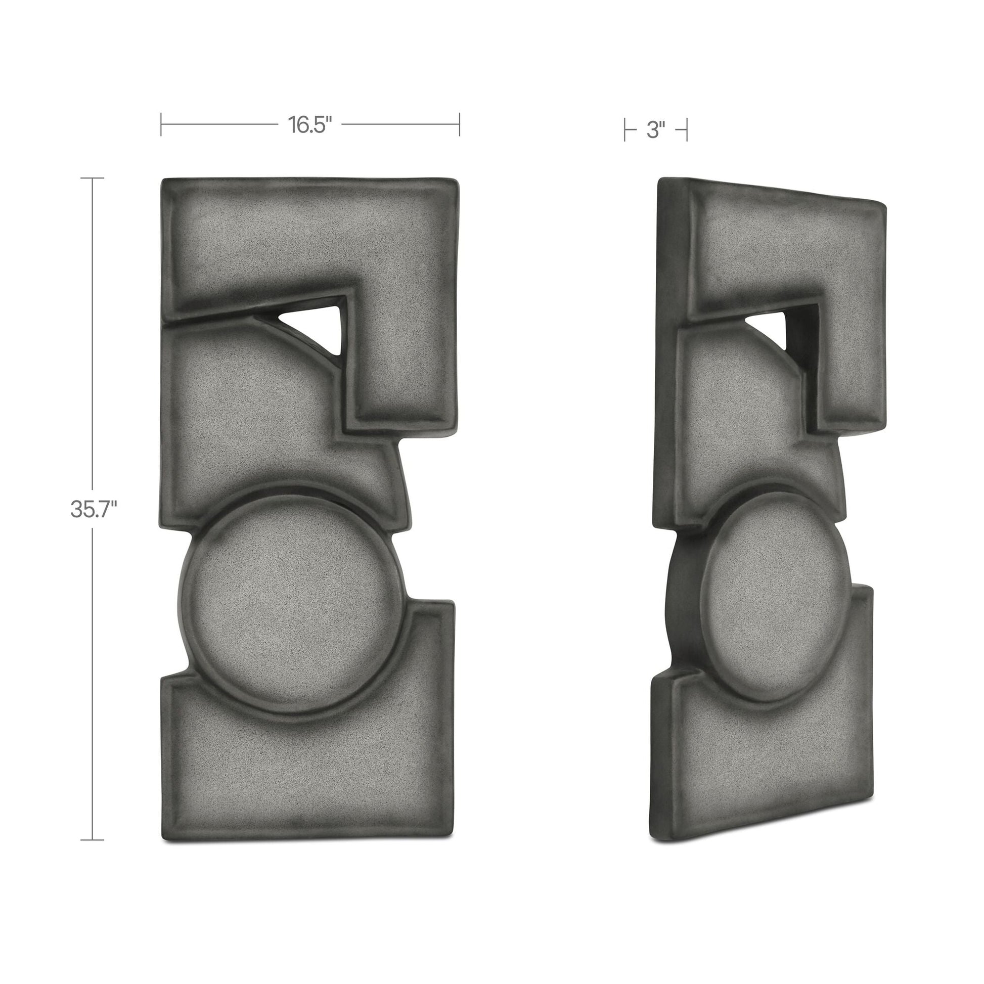 Teo Wall Sculpture Moes Home Collection Mhc Dd 1062 07 2
