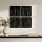 Alva Wall Sculpture Set Of 4 Moes Home Collection Mhc Dd 1063 02 3