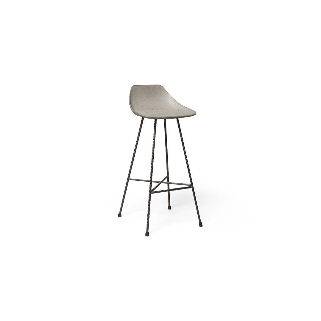 Concrete Hauteville Bar Chair - Open Box 1