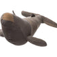 vintage fabric stuffed animal whale design by puebco 1
