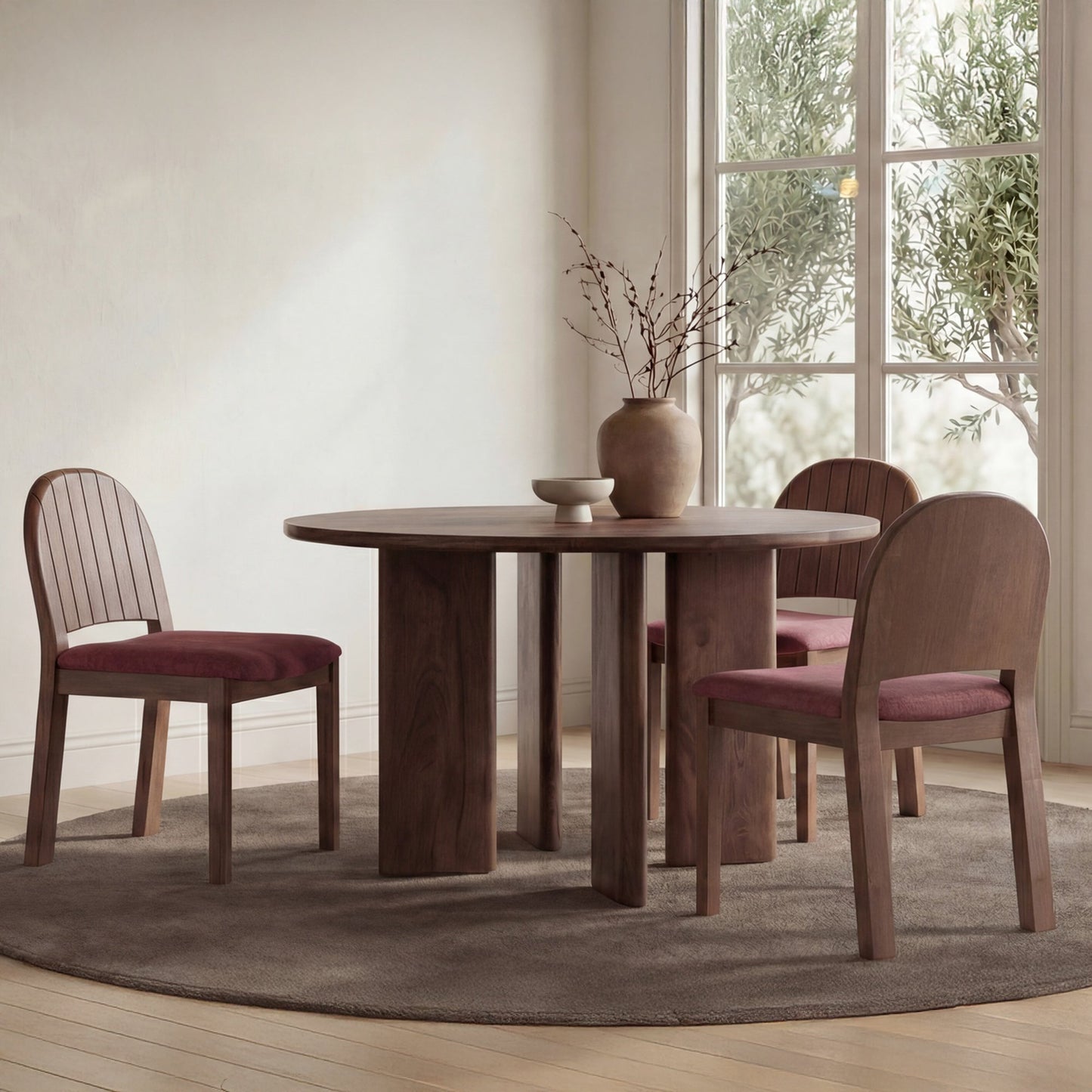 Lia Round Dining Table Moes Home Collection Mhc Dr 1332 20 3