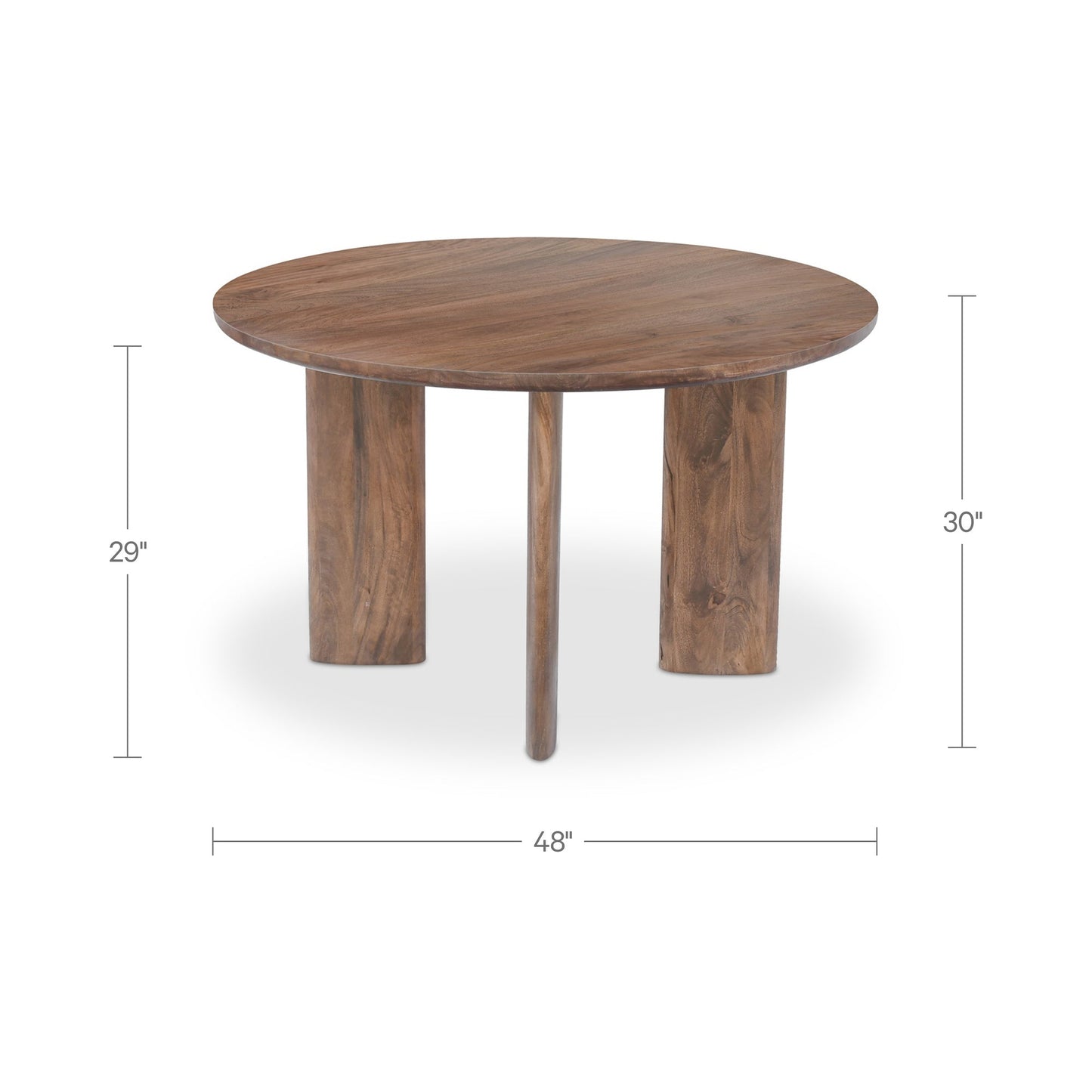 Lia Round Dining Table Moes Home Collection Mhc Dr 1332 20 2