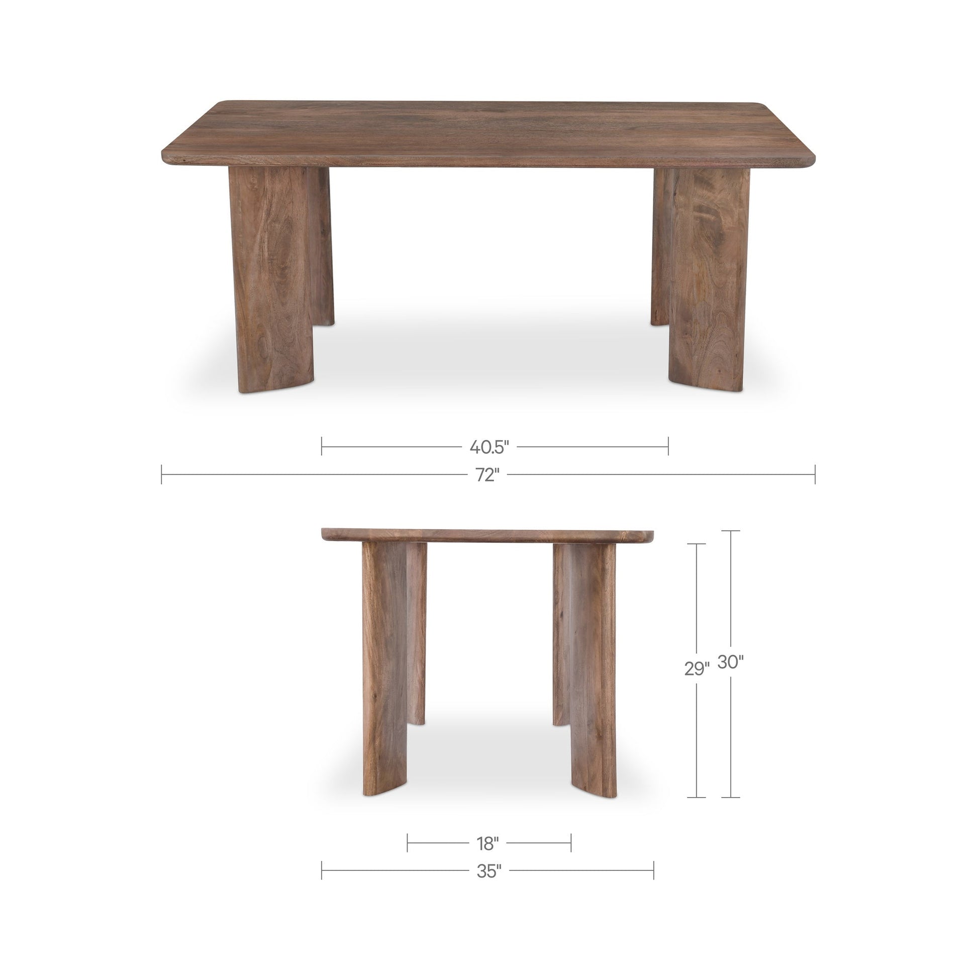 Lia Rectangular Dining Table Moes Home Collection Mhc Dr 1333 20 2