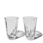 Yuka Groove Glass Set In Clear By Oyoy 1
