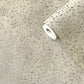 Spot Abstract Wallpaper in Gold/Beige