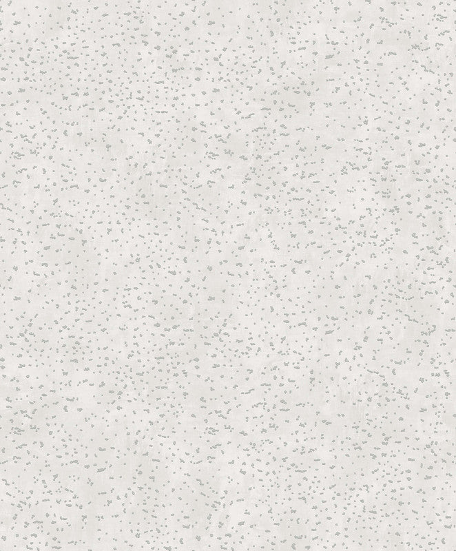 Spot Abstract Wallpaper in Silver Grey
