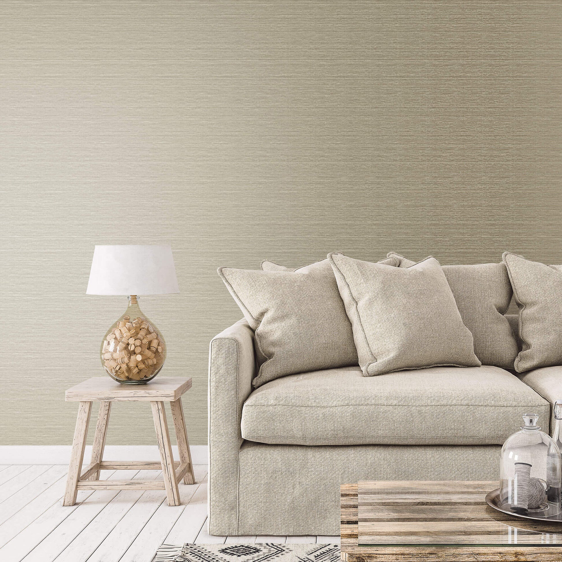Metallic Plain Gold from the Emporium Collection by Galerie Wallcoverings