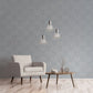 Mehndi Damask Grey/Silver from the Emporium Collection by Galerie Wallcoverings