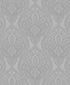 Mehndi Damask Silver from the Emporium Collection by Galerie Wallcoverings