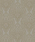 Mehndi Damask Grey/Gold from the Emporium Collection by Galerie Wallcoverings