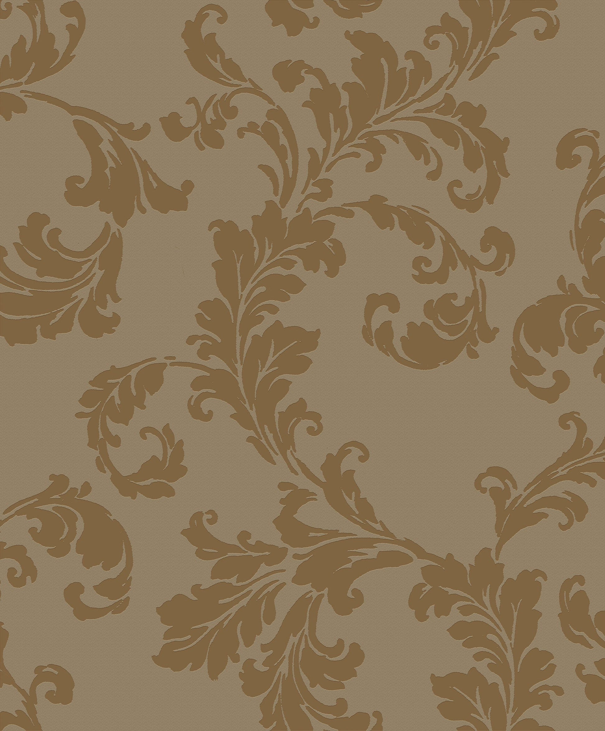 Acanthus Trail Gold from the Emporium Collection by Galerie Wallcoverings