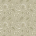 Flower Fan Wallpaper in Beige