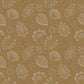 Flower Fan Wallpaper in Bronze/Brown