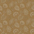 Flower Fan Wallpaper in Bronze/Brown