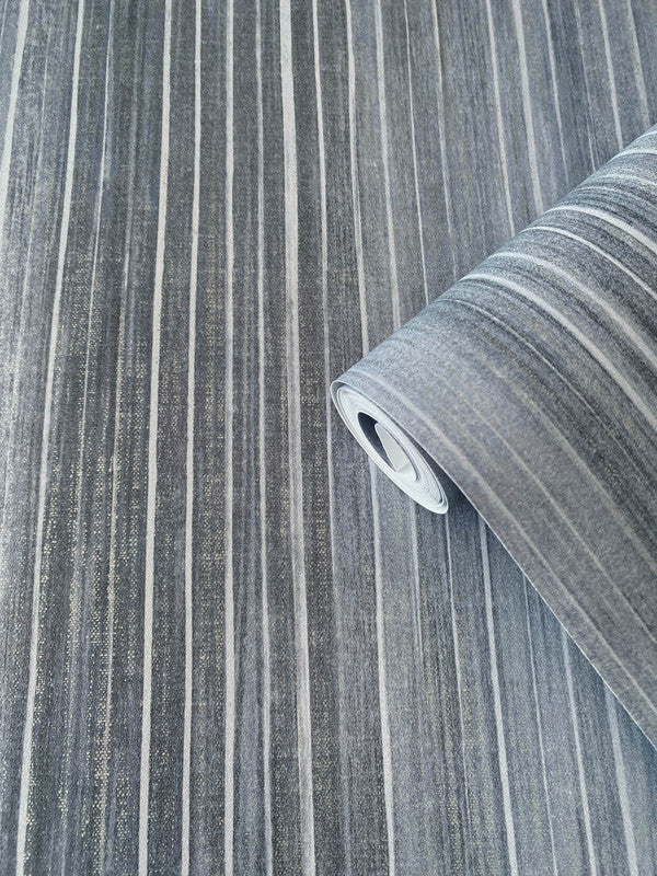 Vertical Stripe Wallpaper in Blue