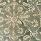 Floral Stripe Wallpaper in Deep Green