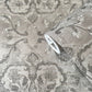 Floral Stripe Wallpaper in Green