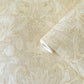 Damask Wallpaper in Beige