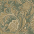Paisley Wallpaper in Green/Beige
