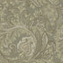 Sample Paisley Wallpaper in Silver/Grey/Beige