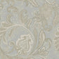 Paisley Wallpaper in Silver/Grey