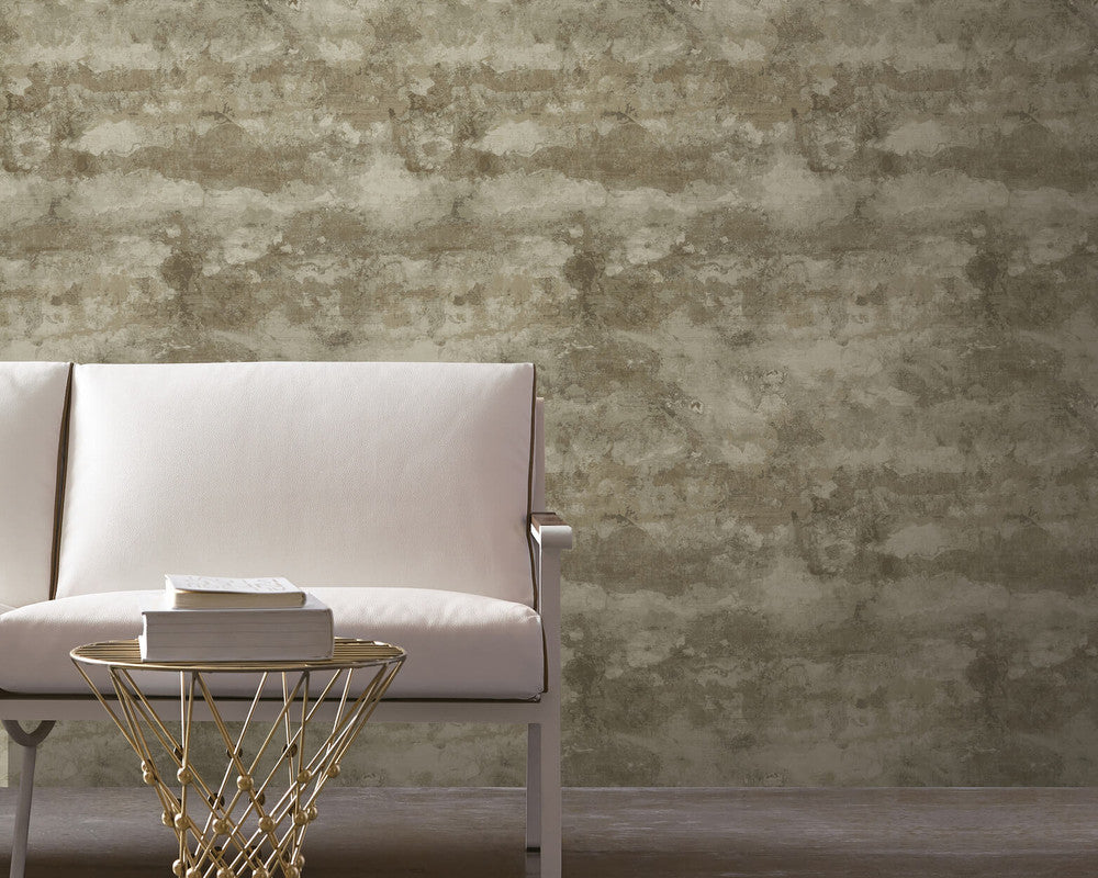 Perfect Storm Wallpaper in Bronze/Brown