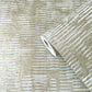 Stripy Shimmer Wallpaper in Bronze/Brown