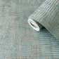 Stripy Shimmer Wallpaper in Green