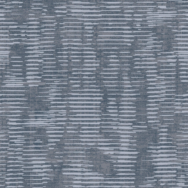 Stripy Shimmer Wallpaper in Blue