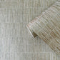Bamboo Screen Wallpaper in Green/Gold
