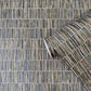Bamboo Screen Wallpaper in Silver Grey/Gold